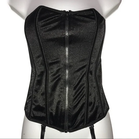 Seven Til Midnight Stretch Zip Front Corset S - Picture 7 of 10